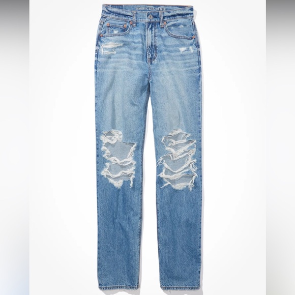 American Eagle Outfitters Denim Baggy Jeans - Blue - Picture 8 of 14